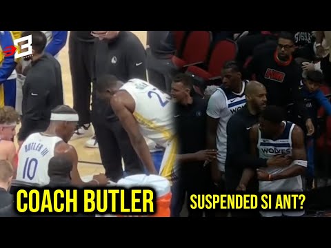 Anthony Edwards MALAPIT ng Ma-SUSPENDE | NAG-COACH na si Butler sa Warriors para Manalo