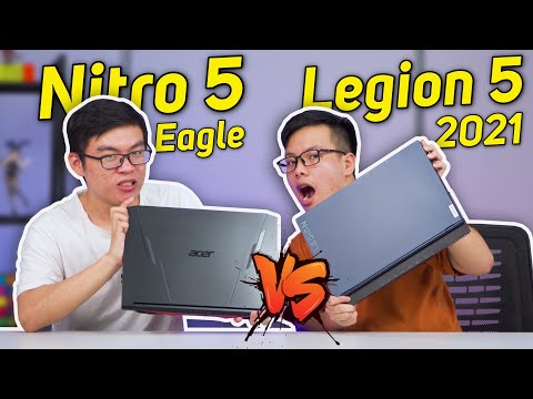 (VIETNAMESE) (So Sánh) Lenovo Legion 5 (2021) 🔥 Acer Nitro 5 (Eagle) Đâu sẽ là mẫu Laptop Quốc dân của năm 2021 ?