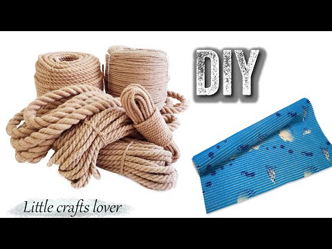Удивительно! ♻️ 10 простых  идей из джута, которые с  легкостью продала 🔥 идеи для украшения дома