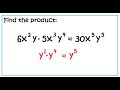 Mastering the Multiplication of Monomials