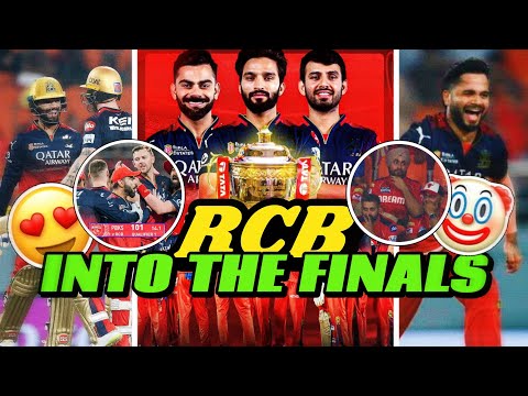 RCB INTO THE FINALS AFTER 9 YEARS🔥😮|PUNJAB 102 RUNS ALL OUT🤡|Crick with Jatin|