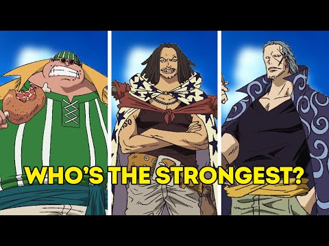 Top 10 Strongest Members of the Red Hair Pirates