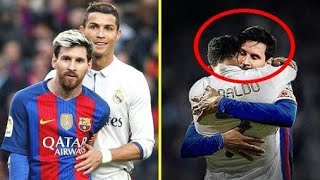 Cristiano Ronaldo vs Lionel Messi | Momentos Hermosos #RESPECT
