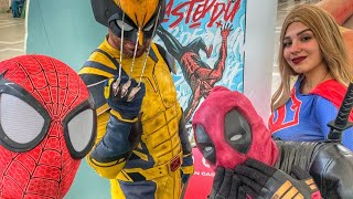 Cartoon fest. Spiderman show