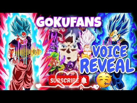 Finally!!! My Real Voice is Reveal🥳🎉 | Gokufans | @gokufans_dbs