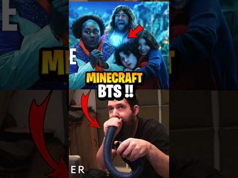 How Minecraft Movie Sound Effect were Created ‼️🤯