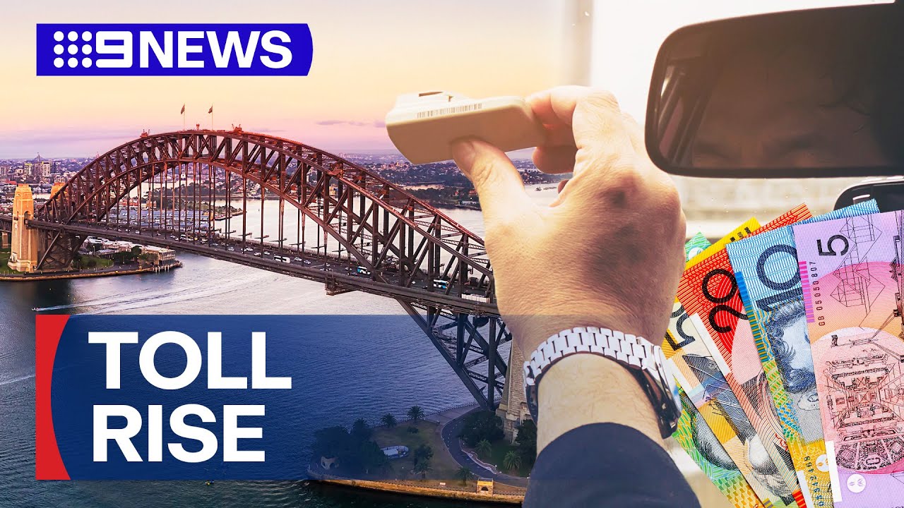 Sydney Harbour Bridge tolls spike to help prices for Western Sydney drivers | 9 News Australia