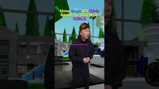 How Boys and Girls React in Silent Moments..