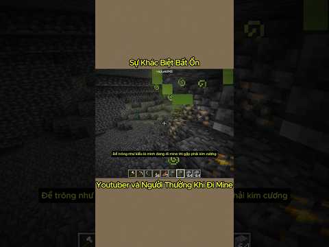 Sự Khác Biệt Bất Ổn Giữa YouTuber Và Người Thường #minecraft #hazunki