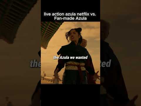 Azula Netflix vs. Fan-made Azula, who won? #AvatarTheLastAirbender