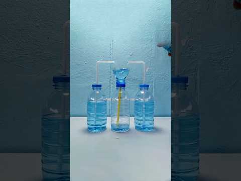 AutomaticwaterfountainmadefromplasticbottlesNonelectric