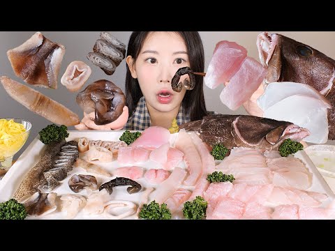 회 끝판 왕🐟👑 다금바리 발골 장인이 손질한 다금바리 회, 부속부위, 지리탕 먹방 [eating show] mukbang korean food