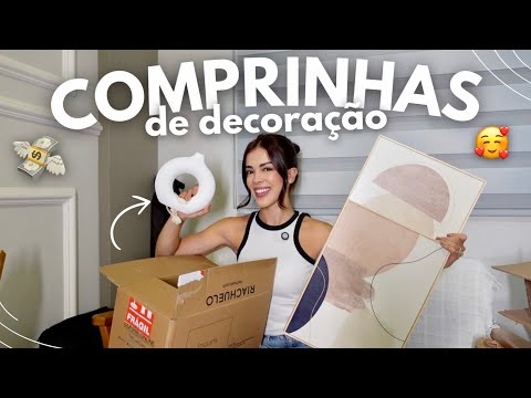 COMPRINHAS DE DECORAÇÃO para o apê | Quadros, almofadas, itens decorativos