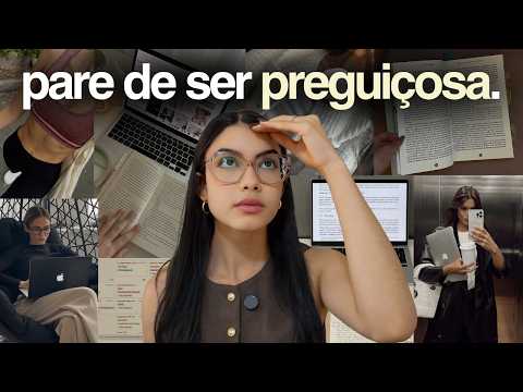Como deixar de ser PREGUIÇOSA e PROCRASTINADORA (mesmo que você tenha tentado tudo)