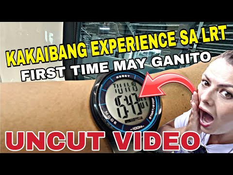 KAKAIBANG EXPERIENCE SA LRT 1 CAVITE EXTENSION UNCUT VIDEO DR SANTOS STATION TO MONUMENTO STATION