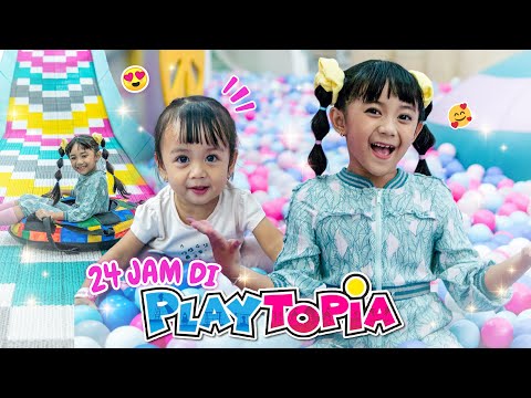 24 JAM SAMANTHA SEHARIAN MAIN DI PLAYGROUND BARENG AUDREY DI PLAYTOPIA | VLOG SAMANTHA FAMILY
