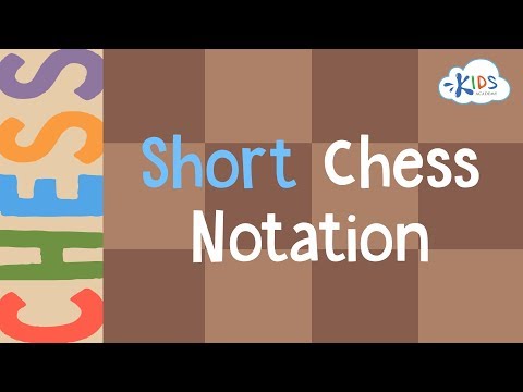 Short Chess Notation