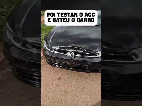 RAZUK FOI TESTAR O ACC E BATEU O CARRO #razuk #backstage