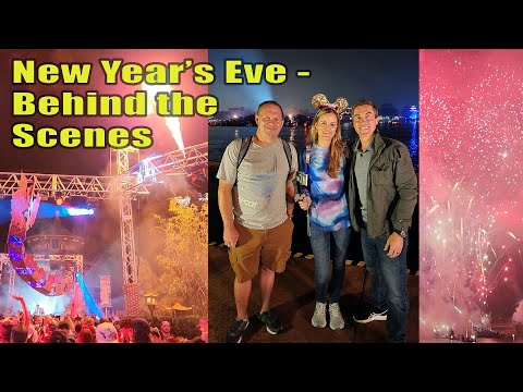 New Years Eve at Epcot - Behind the Scenes With Dale - Walt Disney World