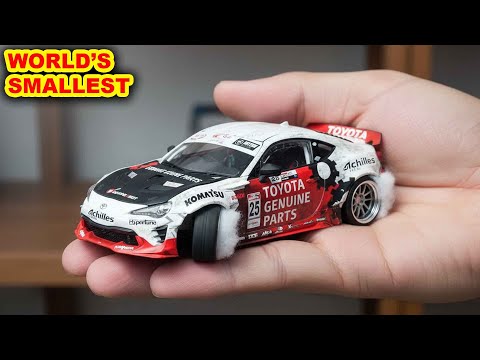 World's Smallest RC Drift Car