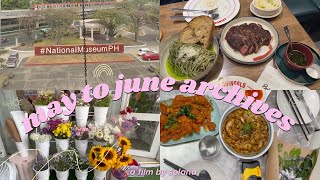 from may to june ☁️ national museum, steak date, fete de la musique, cubao expo ✨
