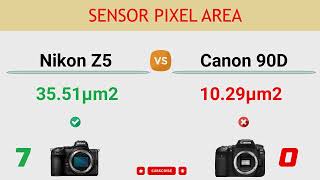 Nikon Z5 vs Canon 90D Comparison: 10 Reasons to buy the Z5 and 5 Reasons to buy the 90D