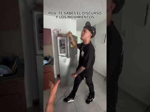 Cuando te sabes el discurso y los movimientos