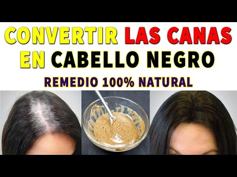 Usar Esta Mezcla 2 Veces A La Semana - Eliminar Las Canas Y Restaurar El Cabello Negro Rápidamente