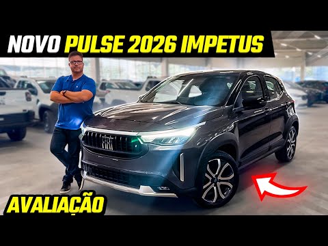 AVALIAÇÃO NOVO FIAT PULSE 2026 IMPETUS EM DETALHES
