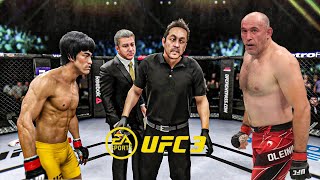 Bruce Lee vs Aleksei Oleinik   EA Sports UFC 3   Dragon Fight 🔥🐲