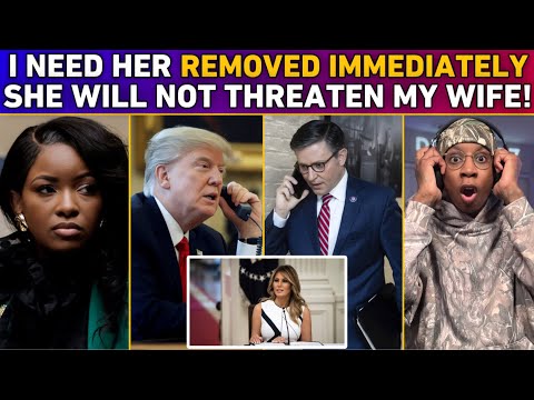 Jasmine Crockett REMOVED INSTANTLY From Congress After THREATENING First Lady Melania
