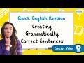 Verb Tenses and Agreement Exercises