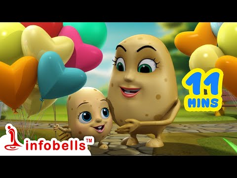 Gubbare, Gubbare Wala - गुब्बारे वाला | Hindi Rhymes & Baby Poem | Infobells #hindirhymes #balgeet