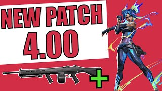 VALORANT patch notes 4.00 VISUALIZED