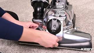 How to Uninstall the Power Nozzle on the Kirby Avalir Platinum