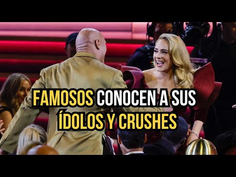 14 Reacciones Épicas de Famosos Conociendo a Sus Ídolos | Famosos Conocen a Sus Ídolos y Crushes