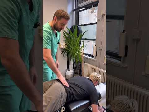 Personal Trainer's Crunchy Back Cracks and ASMR