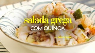 Salada Grega com Quinoa