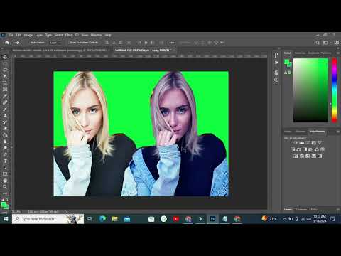 A Good Technique that used to Changing Background in image.