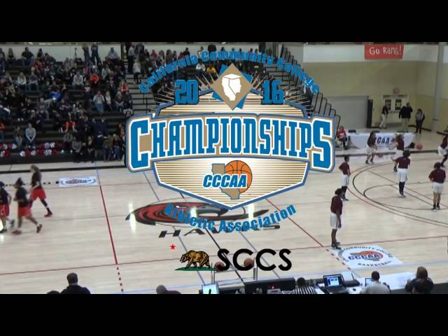2016 CCCAA Women's Basketball Semifinal - Fresno v Mt. San Antonio