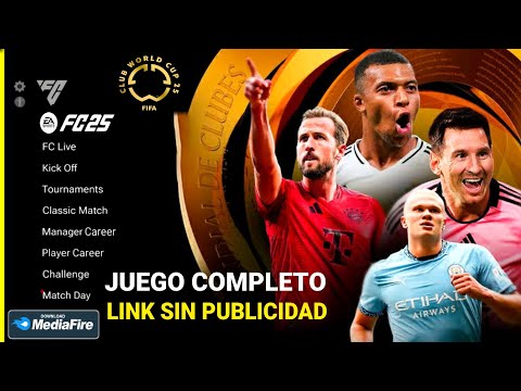 😱 NUEVO FIFA 16 MOD FC 25 MUNDIAL DE CLUBES PARA CUALQUIER ANDROID MODO CARRERA, FICHAJES 25/26