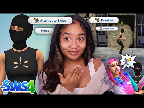 I ROBBED Houses and GOT RICH in The Sims 4!