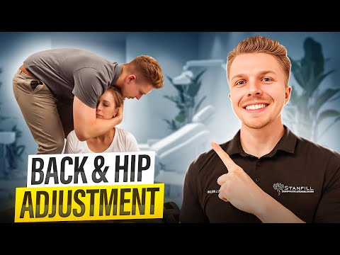 Sitting All Day Left Her in PAIN! CRAZY Neck, Back & Hip Adjustment You HAVE to See!