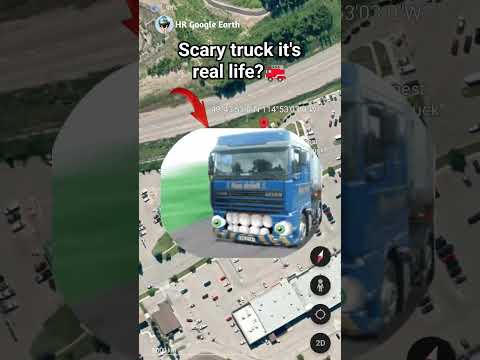 Scary track it's real life? ??? on google maps and google earth ? #shots #hrgoogleearth
