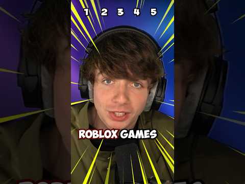 Rank these 5 popular Roblox Games!
