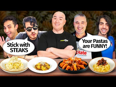 Italians SAVAGELY Critiques my Pastas (ft. Everyone)