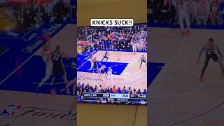 UH OH!! #trending #reaction #jalenbrunson #victorwembanyama #nbafinals #knicks #spurs #basketball