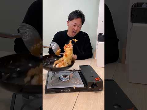 【キムチ】チャーハンを作るのに汚すなって言われましても。