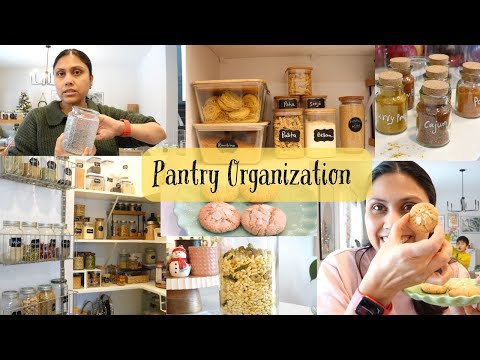 Restocking and Organizing Pantry - Perfect Jars to store Groceries - Tea Time Snacks