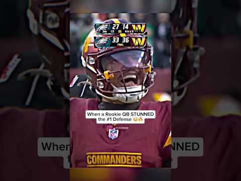 When Rookie Jayden Daniels STUNNED the #1 Defense in the NFL 😳🔥 #shorts